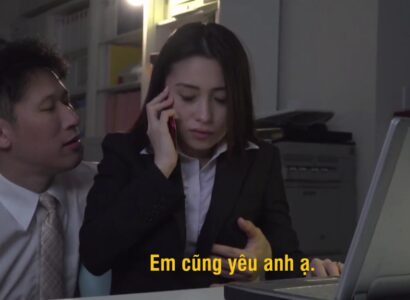 Chồng ơi, em ở lại OT với sếp tối nay nhé ~ Reona Kirishima